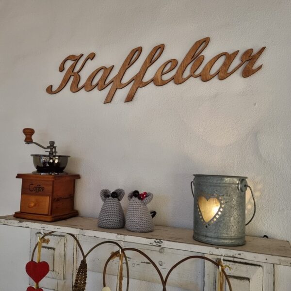 Kaffebar Skilt på væg