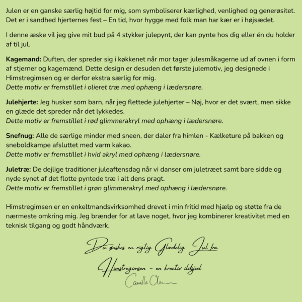 Beskrivelse V2 Juleæske nr. 1